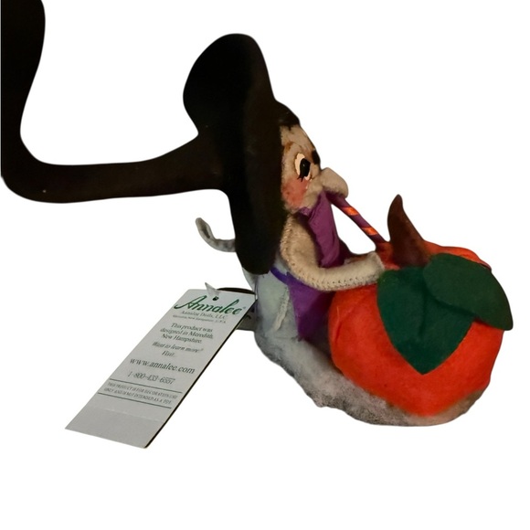 🎃 Annalee 5” Pumpkin Painter Mouse Halloween Collectible (w/ Tag) - Picture 6 of 7
